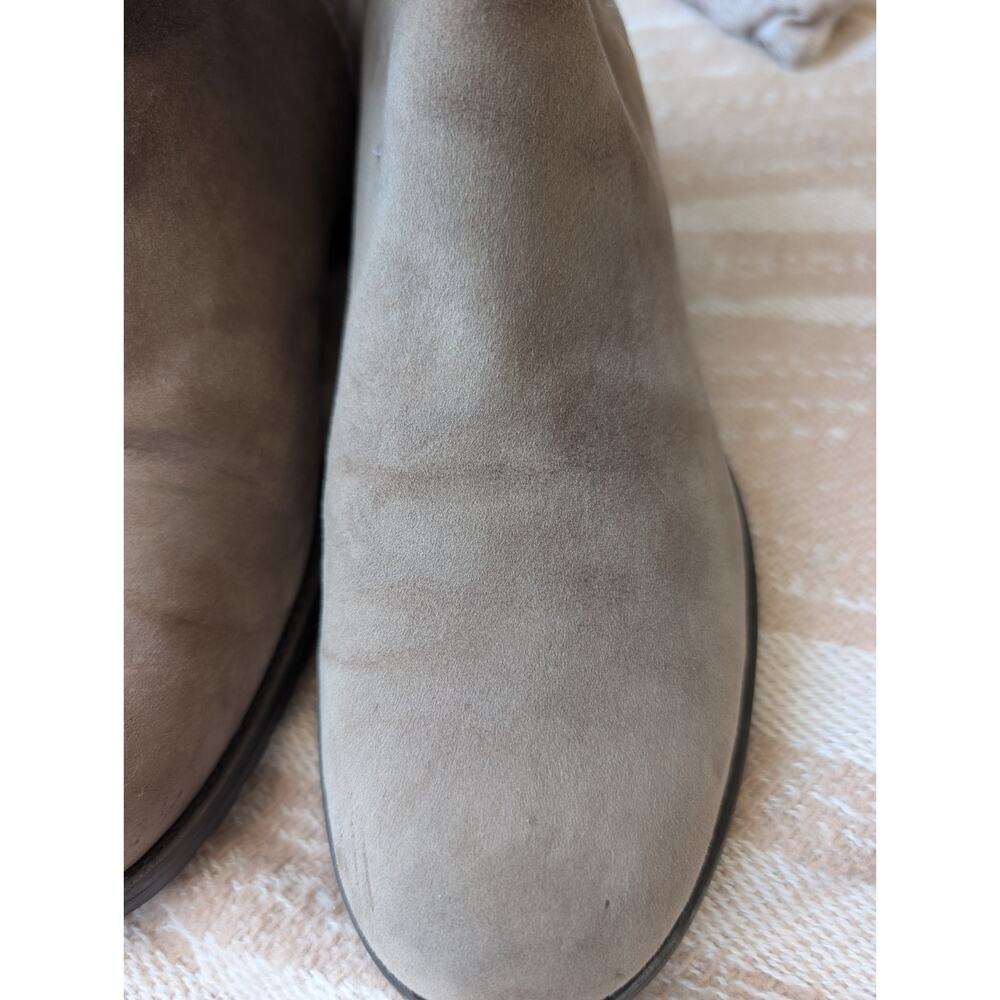 Stuart Weitzman 5050 Over the Knee Taupe Suede Boot Sz 8.5B - Picture 5 of 13
